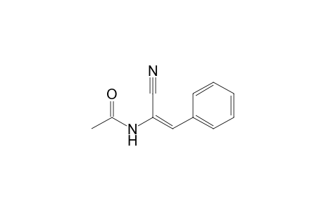 N-[(E)-1-cyano-2-phenyl-ethenyl]ethanamide