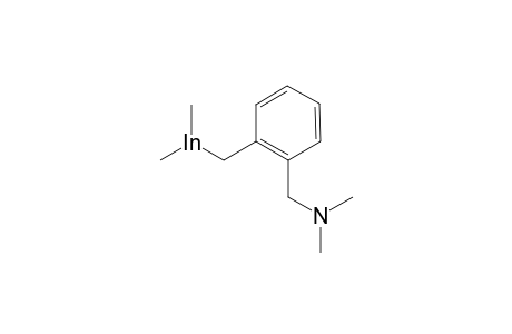 {o-[(Dimethylamino)methyl]phenyl}methyl)dimethylindium