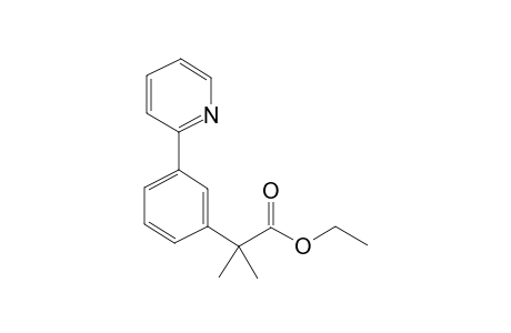 Ethyl 2-methyl-2-(3-(pyridin-2-yl)phenyl)propanoate