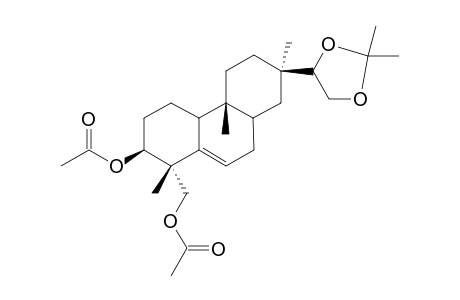3.beta.,18-diacetoxy-ent-ros-5-ene- 15.beta.,16-acetonide