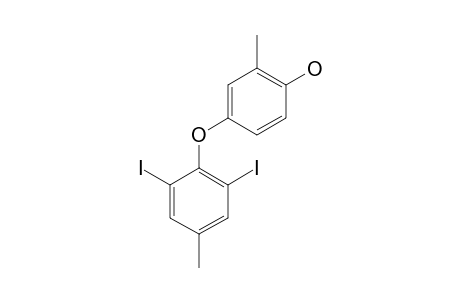 2-Methyl-4-(2,6-dijodo-4-methylphenoxy)-phenol