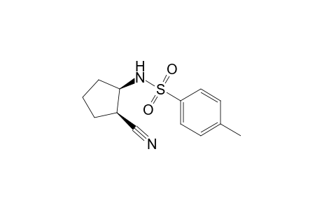 (+-)-cis-N-(2-Cyanocyclopentyl)-4-methyl benzene sulfonamide