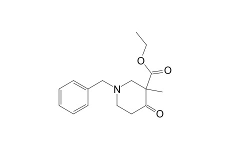 1-Benzyl-4-keto-3-methyl-nipecotic acid ethyl ester