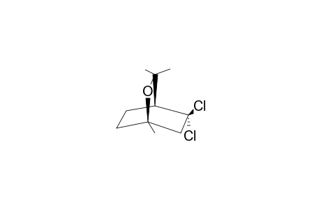 (1RS,4RS)-5,5-DICHLORO-1,3,3-TRIMETHYL-2-OXABICYCLO-[2.2.2]-OCTANE