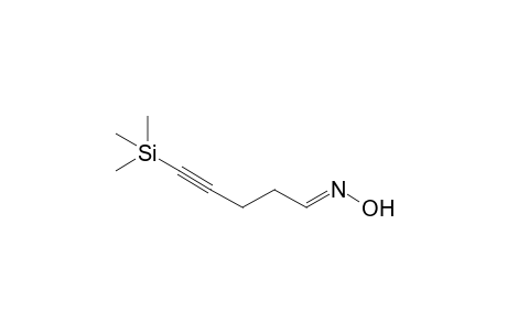 (1E)-5-trimethylsilylpent-4-ynal oxime