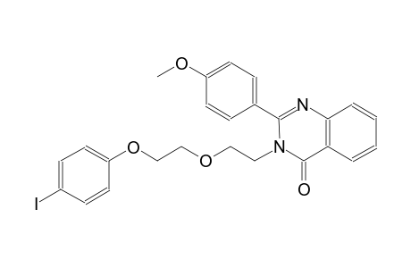 3-{2-[2-(4-iodophenoxy)ethoxy]ethyl}-2-(4-methoxyphenyl)-4(3H)-quinazolinone