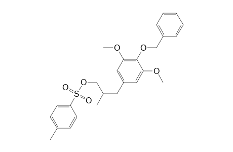3-(4-Benzyloxy-3,5-dimethoxyphenyl)-2-methylpropyl p-Toluenesulfonate