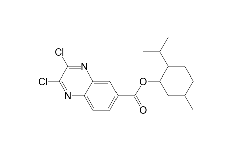 2,3-Dichloro-6-quinoxalinecarboxylic Acid (-)-Menthyl Ester