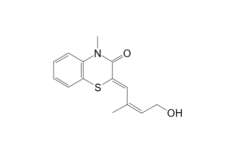 (2,1'Z)-2-[(2Z)-and (2E)-4-Hydroxy-2-methylbut-2-enylidene]-4-methyl-3,4-dihydro-2H-1,4-benzothiazin-3-one