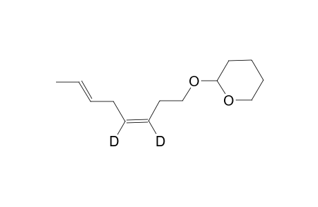 (3Z,6E)-[3,4-2H2]-1-(Tetrahydropyran-2'-yloxy)octa-3,6-diene