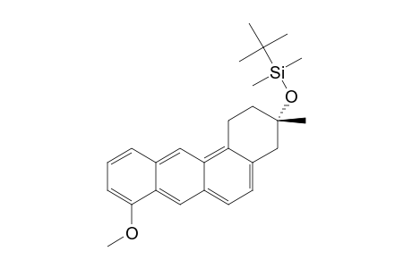 (3S)-TERT.-BUTYL-(8-METHOXY-3-METHYL-1,2,3,4-TETRAHYDROBENZ-[A]-ANTHRACEN-3-YLOXY)-DIMETHYL-SILANE