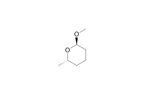 trans-2-Methoxy-6-methyl-tetrahydropyran