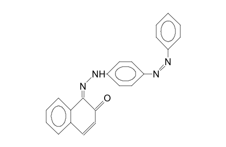 1,2-Naphthoquinone 1-(4-phenylazo)-phenylhydrazone
