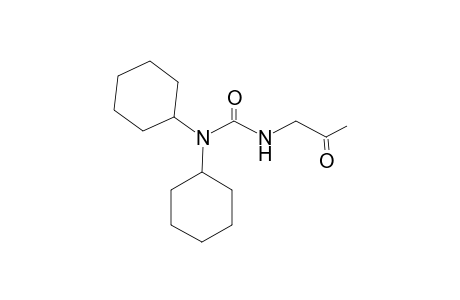 1,1-Dicyclohexyl-3-(2-oxidanylidenepropyl)urea