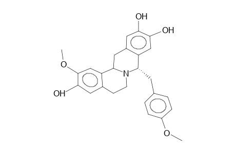 (-)-8-ALPHA-(4'-METHOXYBENZYL)-2-METHOXYBERBIN-3,10,11-TRIOL