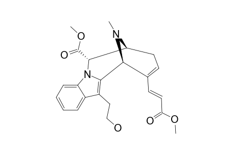 METHYL_7-(2-HYDROXYETHYL)-1-ALPHA-(METHOXYCARBONYL)-12-METHYL-1,2,3,6-TETRAHYDRO-2,6-IMINOAZOCINO-[1.2-A]-INDOLE-5-(E)-ACRYLATE