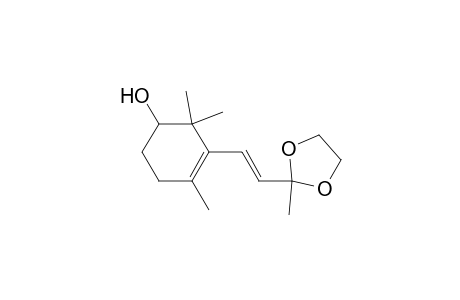 2,2,4-trimethyl-3-[(E)-2-(2-methyl-1,3-dioxolan-2-yl)ethenyl]-1-cyclohex-3-enol