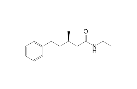 (3R)-3-methyl-5-phenyl-N-propan-2-yl-pentanamide