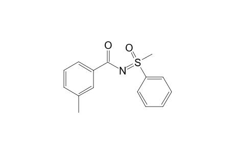 N-(3-Methylbenzoyl)-S-methyl-S-phenylsulfoximine