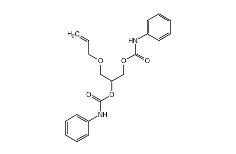 3-(allyloxy)-1,2-propanediol, dicarbanilate