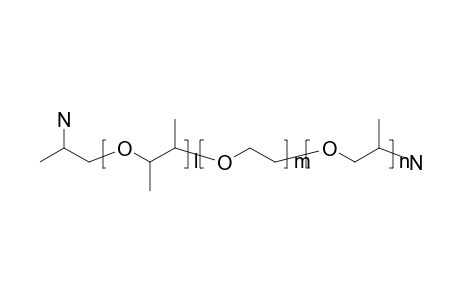Poly(propylene glycol)-block-poly(ethylene glycol)-block-poly(propylene glycol) bis(2-aminopropyl ether)