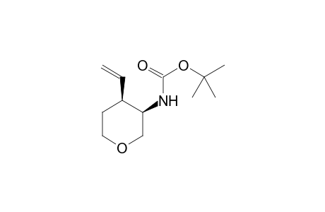 tert-Butyl (3R*,4S*)-4-vinyltetrahydro-2H-pyran-3-ylcarbamate