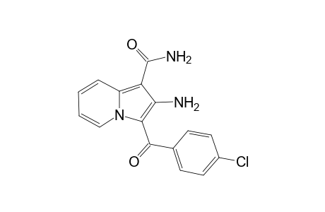 2-Amino-3-[(4-chlorophenyl)carbonyl]indolizine-1-carboxamide
