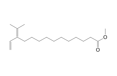 12-ethenyl-13-methyl-12-tetradecenoic acid methyl ester