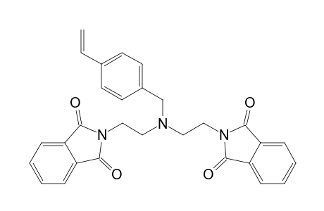 1,5-Diphthalimido-3-(4-vinyl-benzyl)3-azapentane