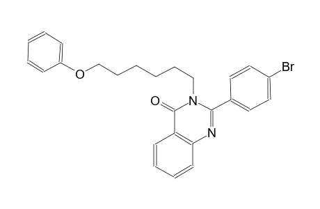 2-(4-bromophenyl)-3-(6-phenoxyhexyl)-4(3H)-quinazolinone