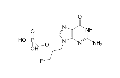 (R)-9-[3'-Fluoro-2'-(phosphonomethoxypropyl)]guanine