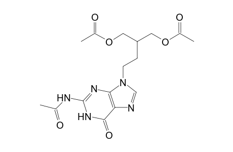 N2-Acetyl-9-[4-acetoxy-3-(acetoxymethyl)butyl]guanine