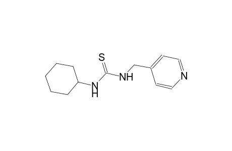 N-cyclohexyl-N'-(4-pyridinylmethyl)thiourea