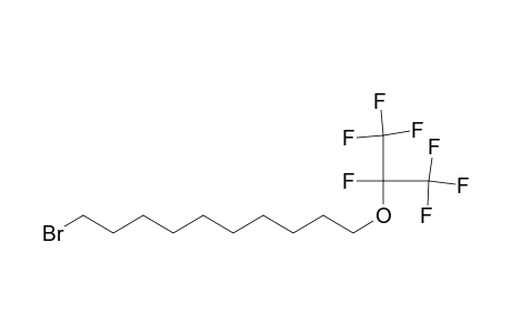 1-Bromo-10-[1,2,2,2-tetrafluoro-1-(trifluoromethyl)ethoxy]decane