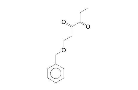 3,4-Hexanedione, 1-(phenylmethoxy)-