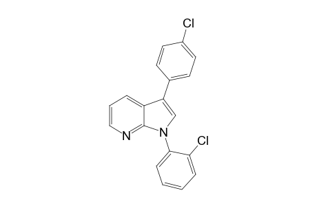 1-(2-Chlorophenyl)-3-(4-chlorophenyl)-1H-pyrrolo[2,3-b]pyridine