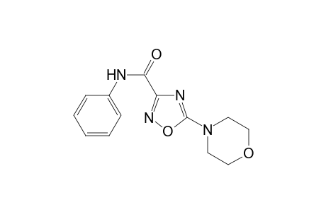 1,2,4-Oxadiazole-3-carboxamide, 5-(4-morfolino)-N-phenyl-
