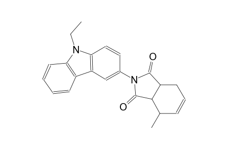 1H-isoindole-1,3(2H)-dione, 2-(9-ethyl-9H-carbazol-3-yl)-3a,4,7,7a-tetrahydro-4-methyl-