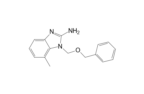 2-Amino-1-benzyloxymethyl-7-methylbenzimidazole