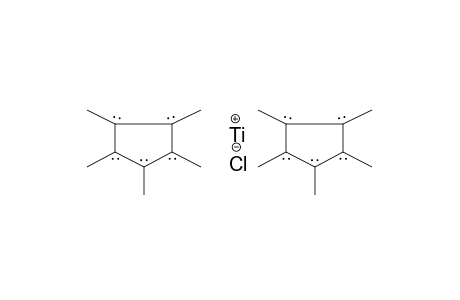 Titanium, chlorobis[(1,2,3,4,5-.eta.)-1,2,3,4,5-pentamethyl-2,4-cyclopentadien-1-yl]-