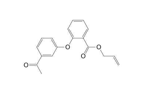 Allyl 2-(3-acetylphenoxy)benzoate
