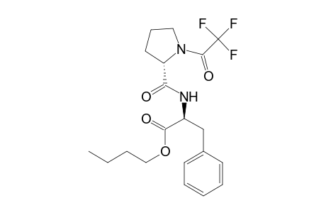 N-Tfa-L-prolylphenylalanine butyl ester
