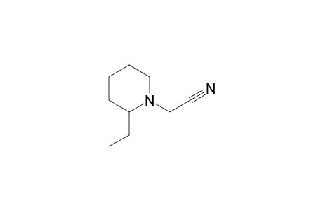 1-Pyridineacetonitrile, 2-ethylhexahydro-