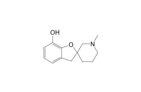 1'-methylspiro[7-hydroxybenzofuran-2(3H),3'-piperidine]