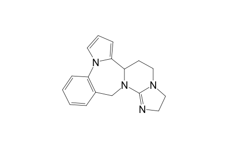 2,3,6,6a-Tetrahydro-5H,15H-imidazo[2',1':2,3]pyrimidio[6,1-c]pyrrolo[1,2-a]benzodiazepine