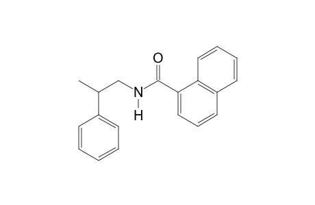 N-(2-Phenylpropyl)-1-naphthamide