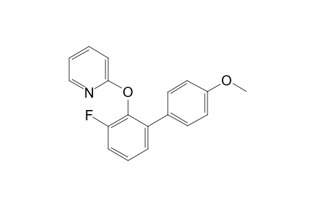 2-{(3-Fluoro-4'-methoxy-[1,1'-biphenyl]-2-yl)oxy}pyridine