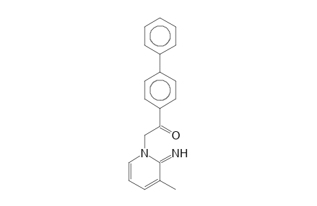 1-[1,1'-Biphenyl]-4-yl-2-(2-imino-3-methyl-1(2H)-pyridinyl)ethanone