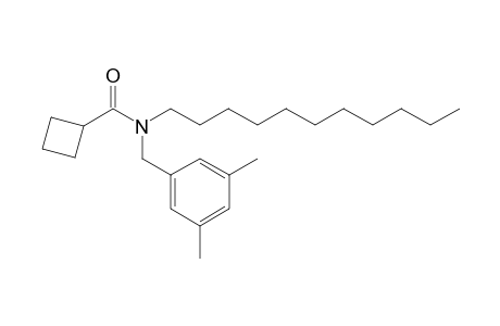 Cyclobutanecarboxamide, N-(3,5-dimethylbenzyl)-N-undecyl-