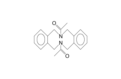 6,13-Diacethyl-5,6,7,12,13,14-hexahydro-dibenzo(C,H) (1,6)diazecine